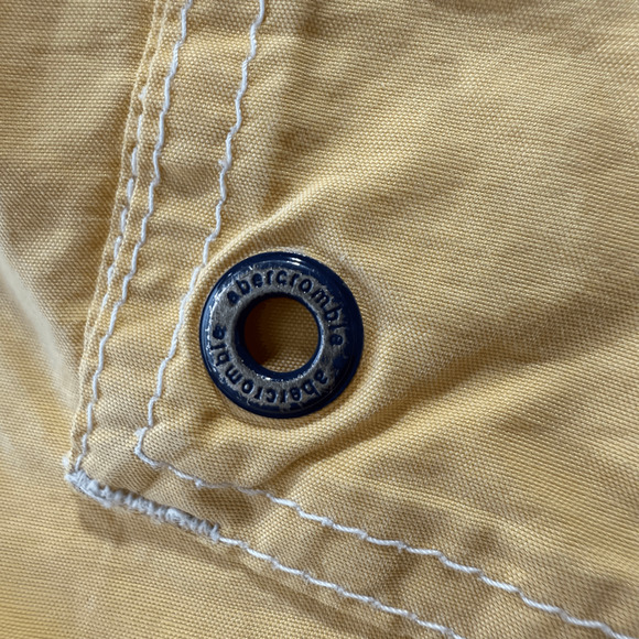 Abercrombie & Fitch Cargo Shorts Youth Size Large Vintage Beach Surf 90's - Picture 7 of 11